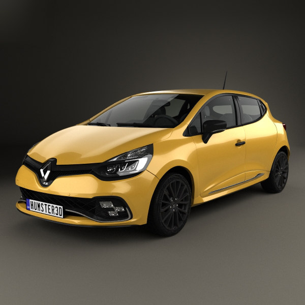 Renault clio 3d model