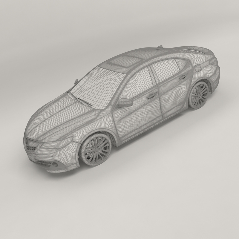 3D acura tlx - TurboSquid 1328924