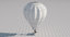3D hot air balloon model