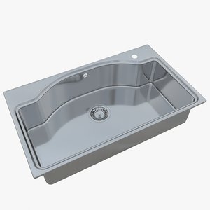 3D model sink oulin ol-0210 ol