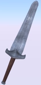 gladiator sword 3D