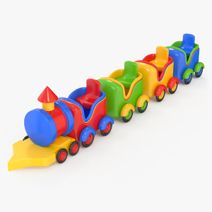 3D model toy train