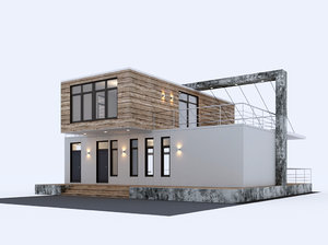 3D container house