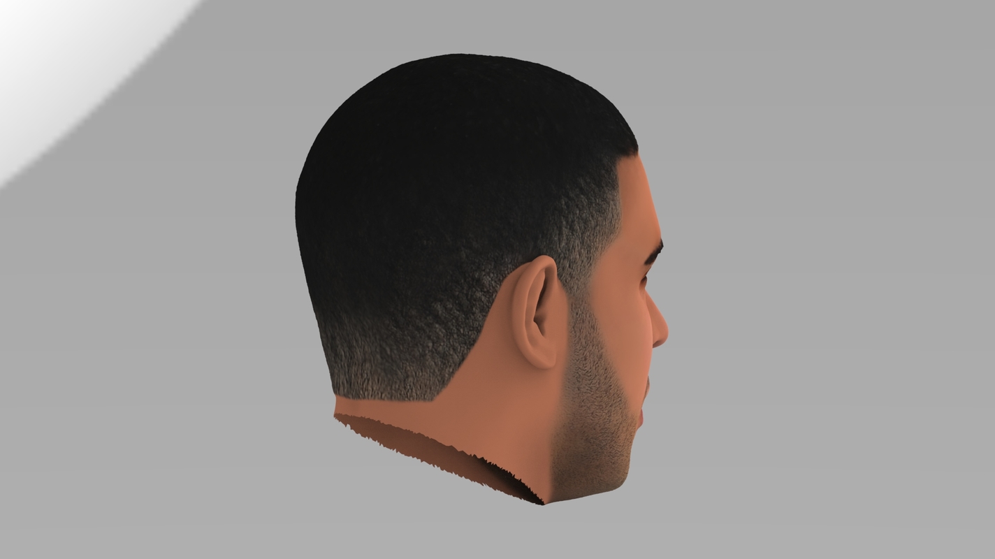 3D head drake - TurboSquid 1329797