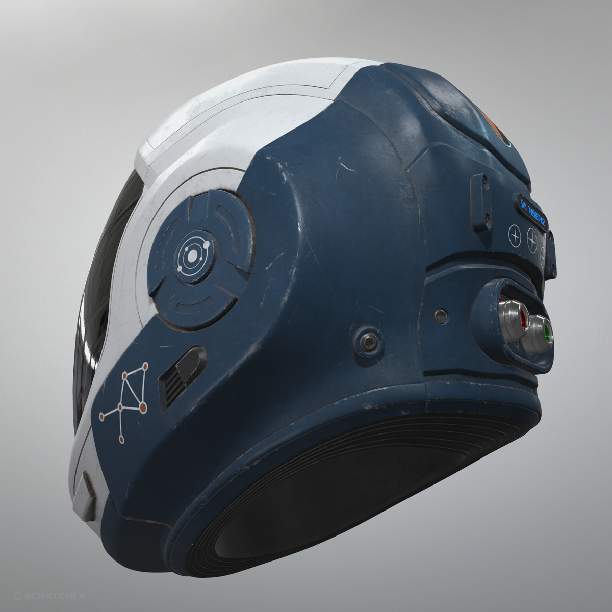 Astronaut helmet stargazer model - TurboSquid 1329945