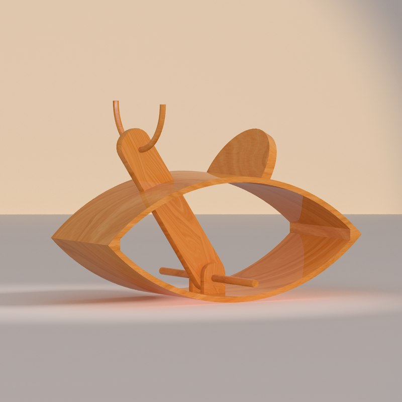 modern rocking horse