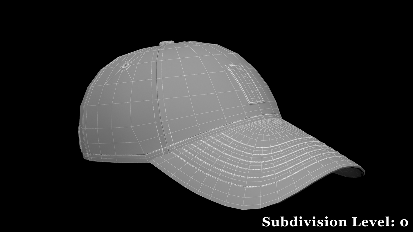 Baseball cap 3D model - TurboSquid 1330166