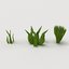 3D forest trees flowers grasses