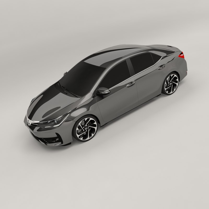 Toyota Corolla 2016 Model Turbosquid 1330221 Toyota Corolla 2016 Model