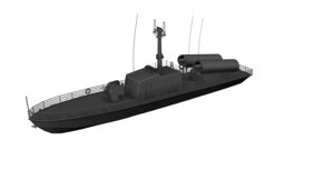 3D missile hegu-class boat model