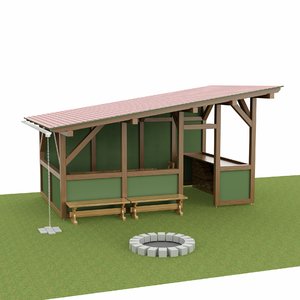 garden house 3D model