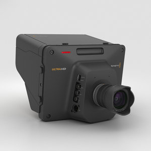 3D blackmagic studio camera model