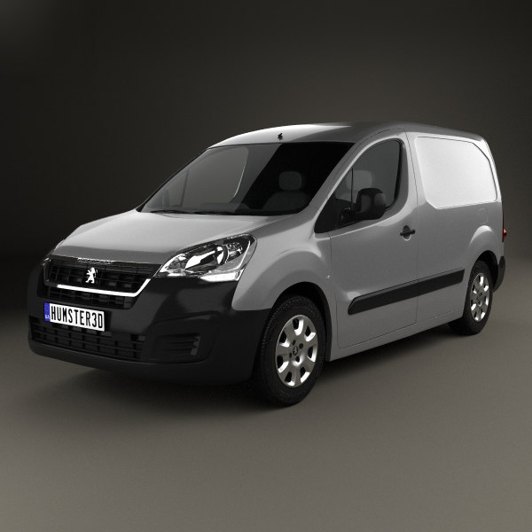 peugeot partner 3d models