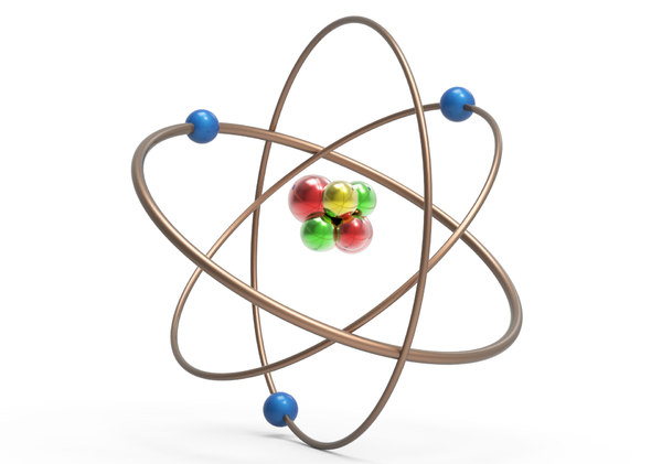 氢原子模型图图片