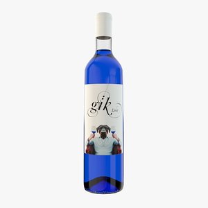 blue wine model