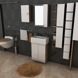 bathroom bath room 3D model