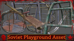 soviet playground 3D model