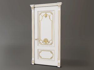 3D model classic baroque door
