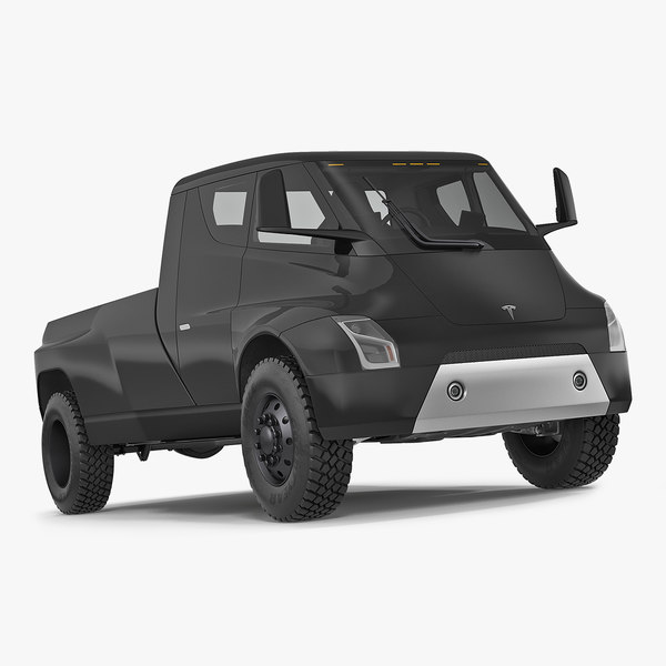 3D tesla pickup electric concept