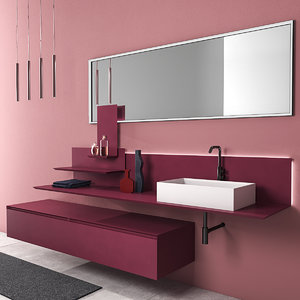 3D bathroom furniture set arcom