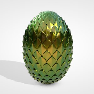 dragon egg 3D model