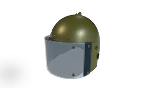 3D zsh helmet helm model