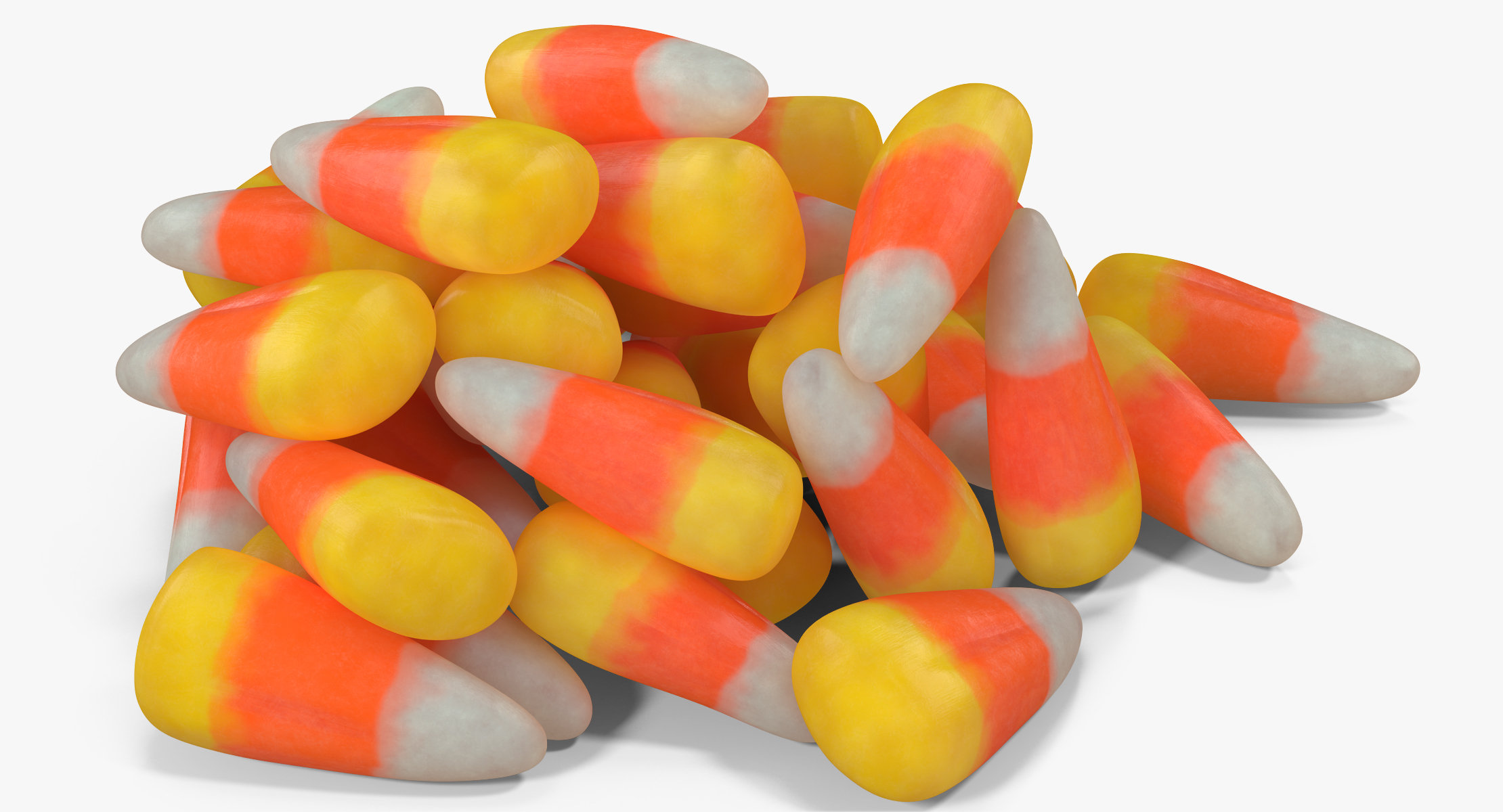 Candy corn 2 3D model TurboSquid 1330974