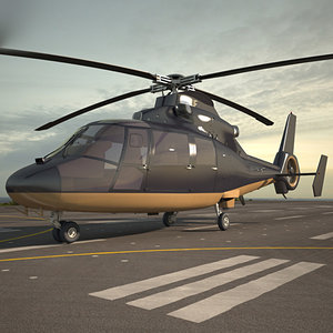 eurocopter as365 365 3D