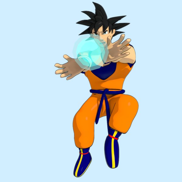 Dragon Ball Z Blender Models for Download TurboSquid