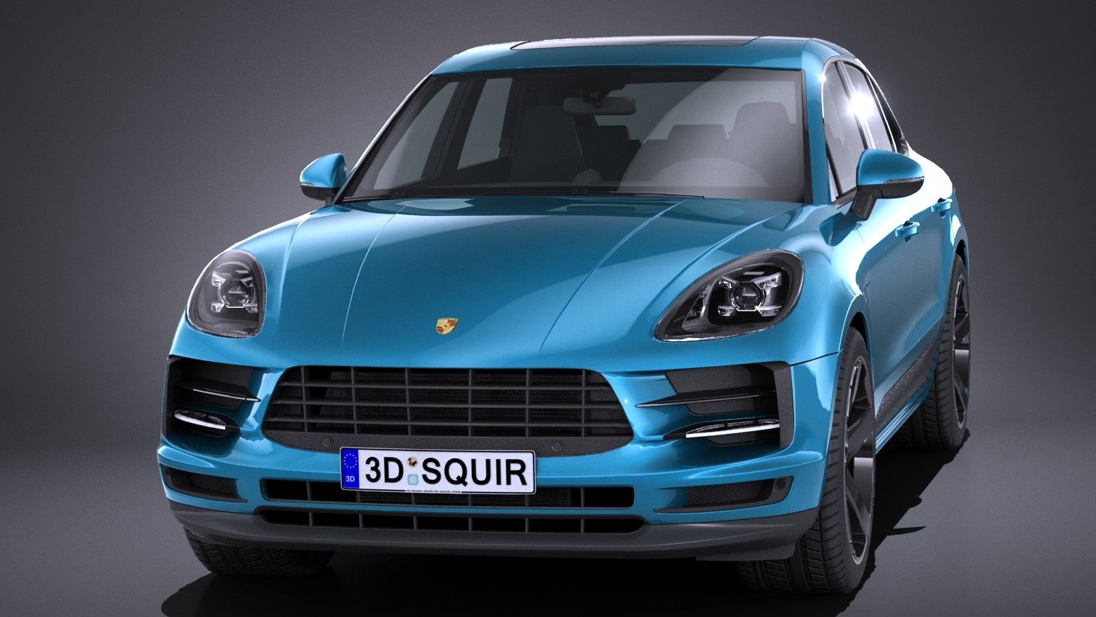 Porsche macan 2019 3D model - TurboSquid 1331270