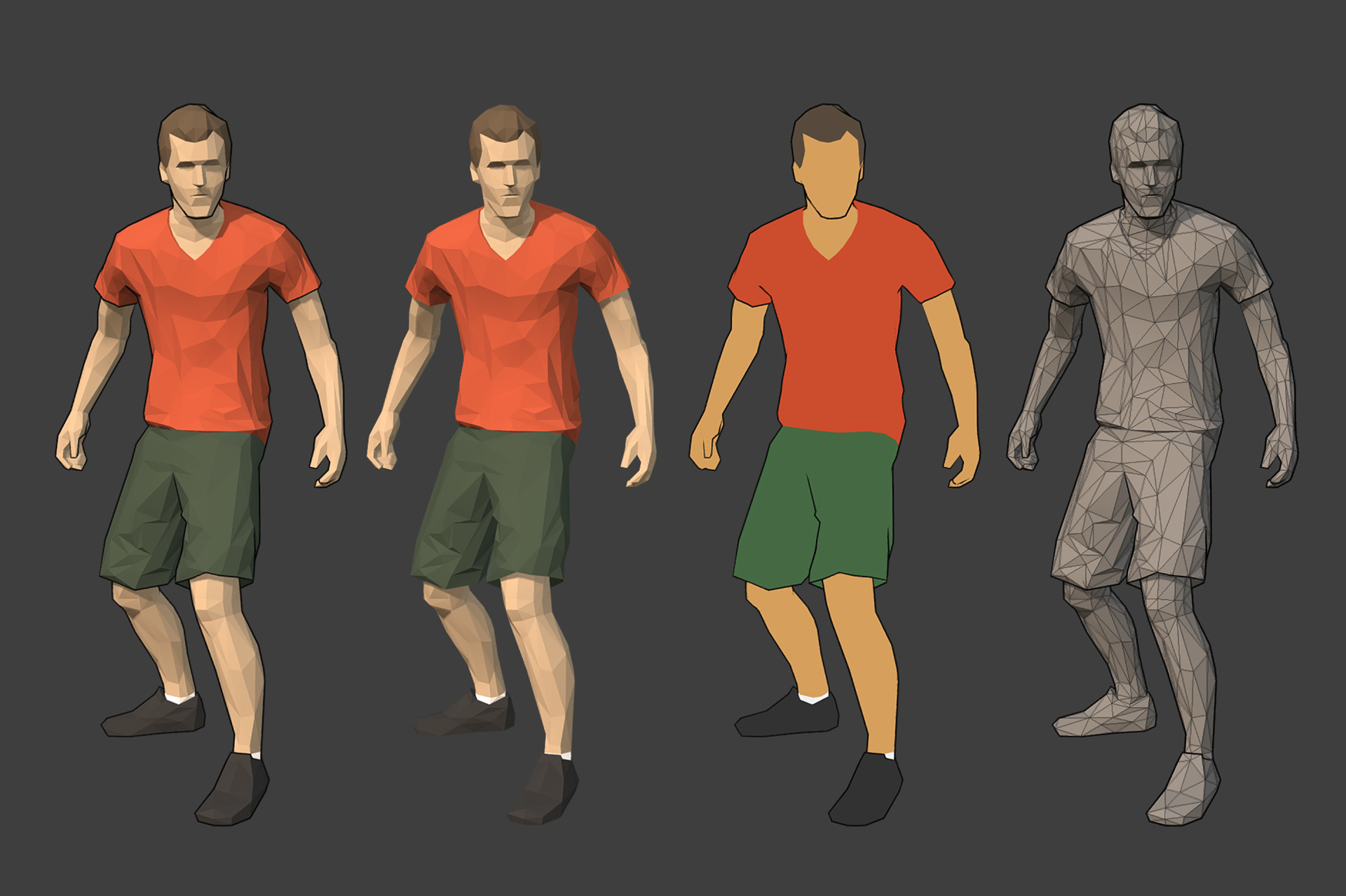 Rigged Male Characters Model Turbosquid 1331437 1153