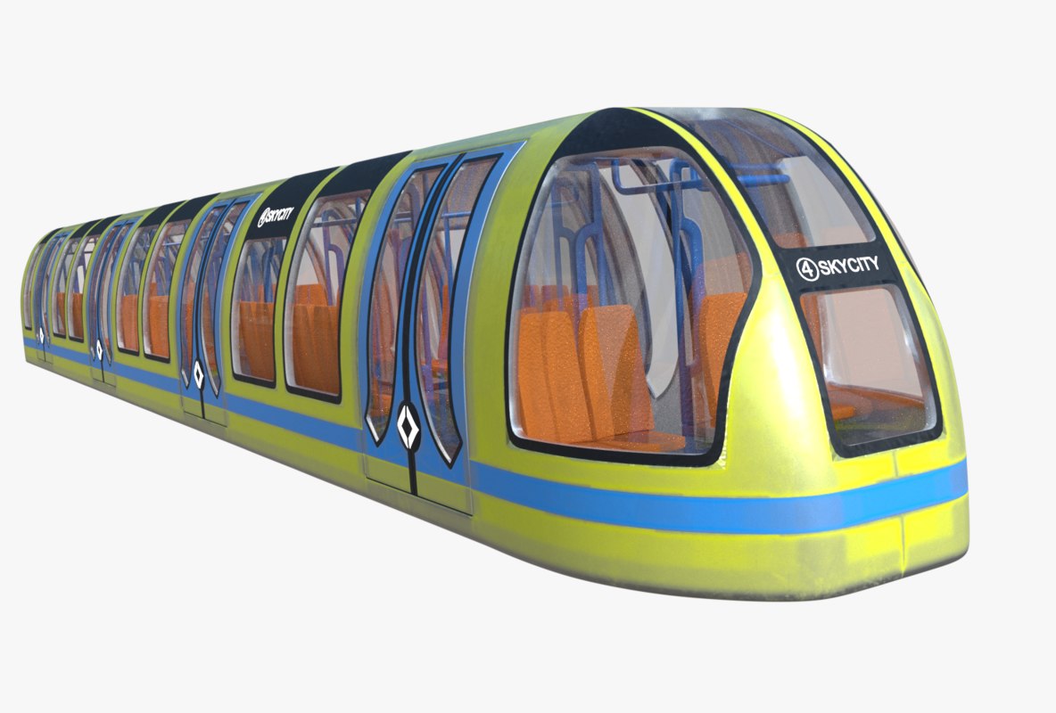 3D subway car model - TurboSquid 1331697