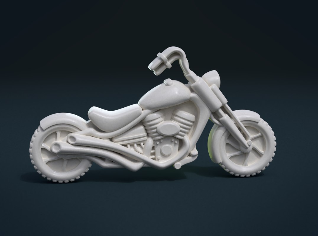 Print ready motorcycle motorbike 3D model - TurboSquid 1331744