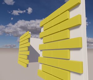 3D cladding wall revit family model