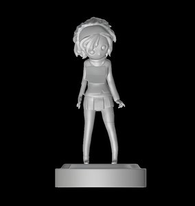 hug figure print 3D model
