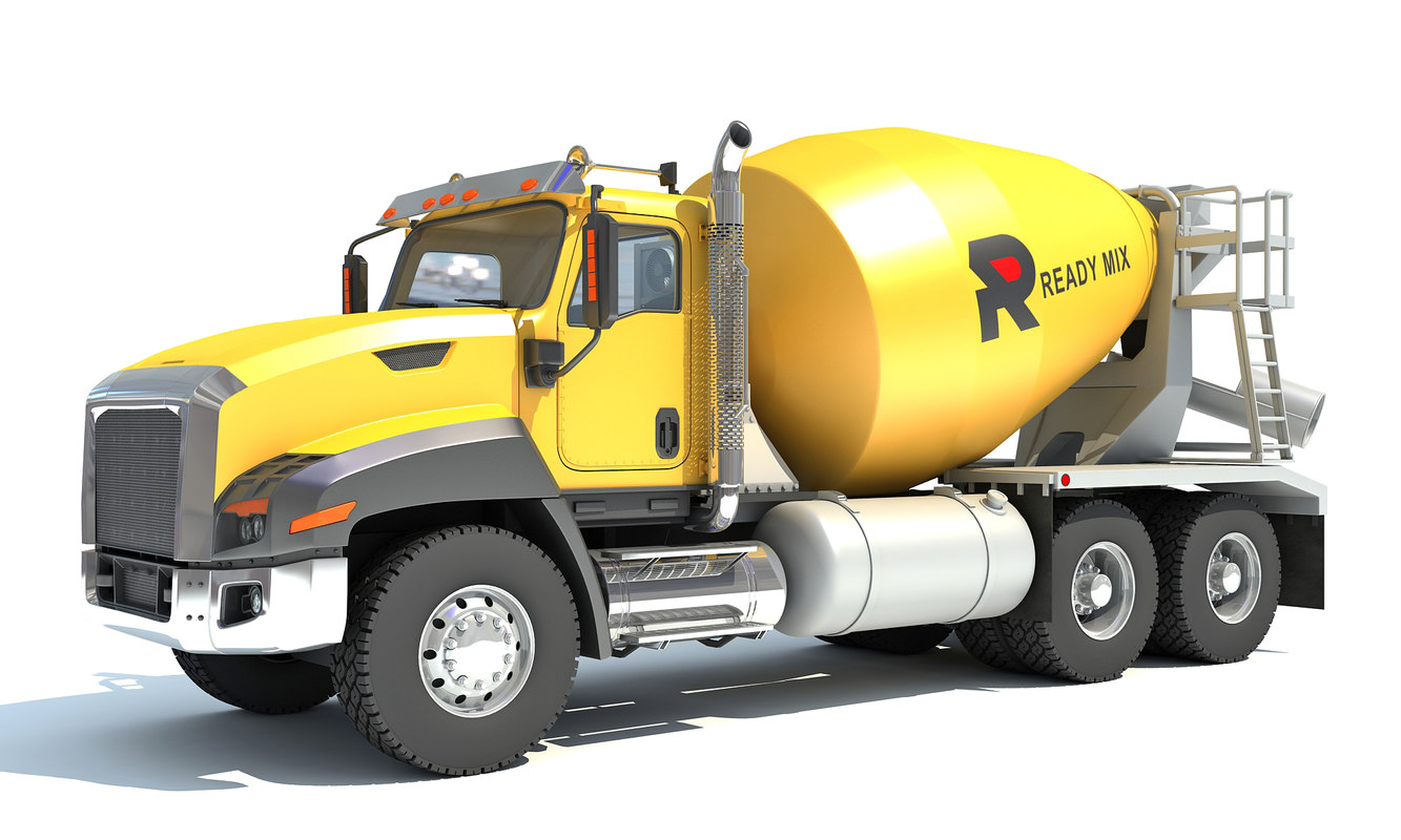 solidworks model cement truck free download