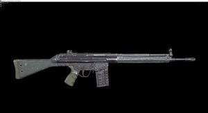 g3 a3 assault rifle 3D