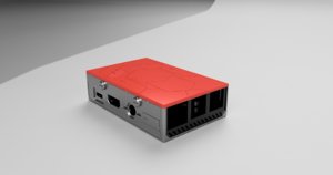 sci fi raspberry pi 3D