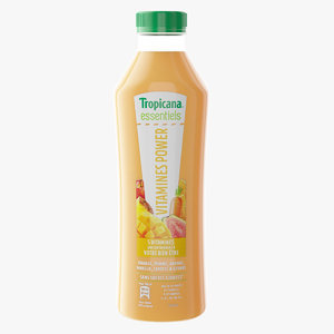 tropicana juice 3D
