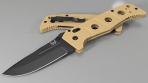 3D pocket knife model