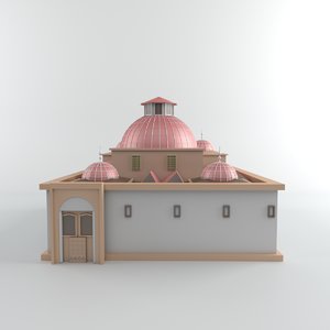 3D old building model