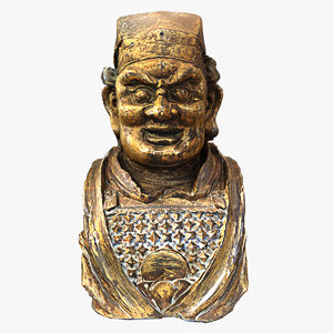 buddhist guardian 3D model