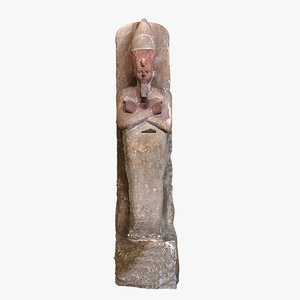 3D egyptian tombstone model