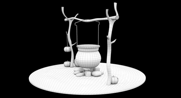 Halloween Decoration 3D Model - TurboSquid 1332978