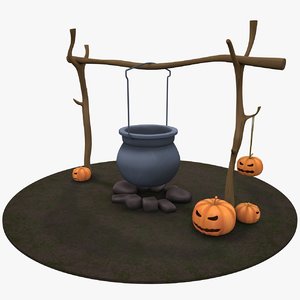 halloween decoration 3D model