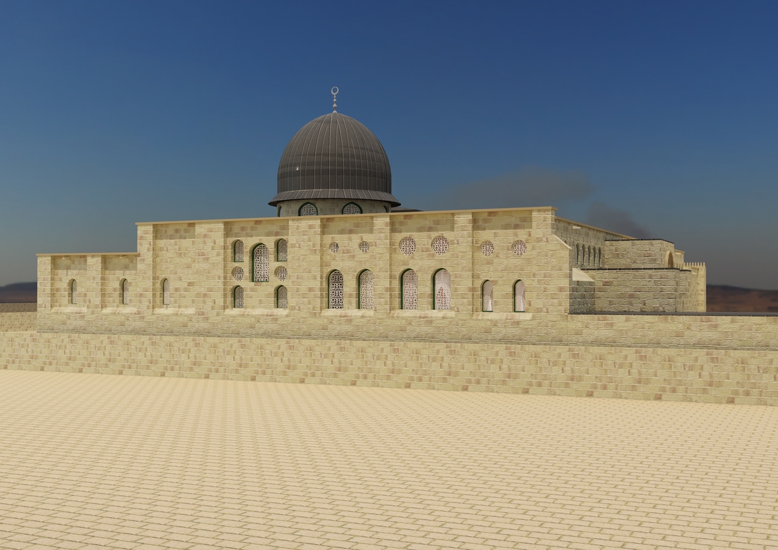 3d Al Aqsa Mosque Architecture Interior Model Turbosquid 1333008 0803