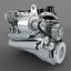 3D model brake engine motor