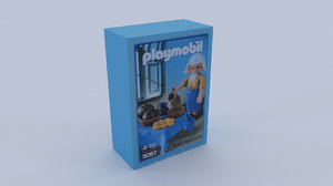 3D playmobil toys model