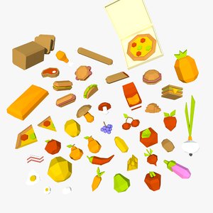 food 3D model