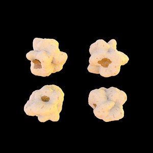 popcorn kernels redshift 3D